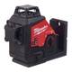 MILWAUKEE AKKURISTILINJALASER M12 3PL-401C